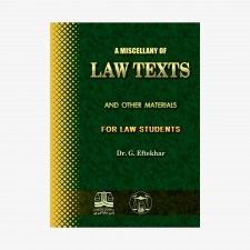 تصویر جلد کتاب Law texts for Law Students